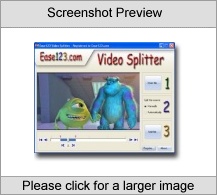 Ease123 Video Splitter Screenshot